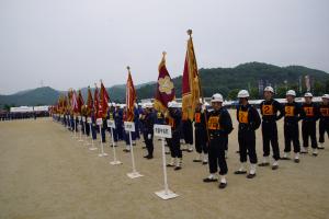 岡山県消防操法訓練大会を開催