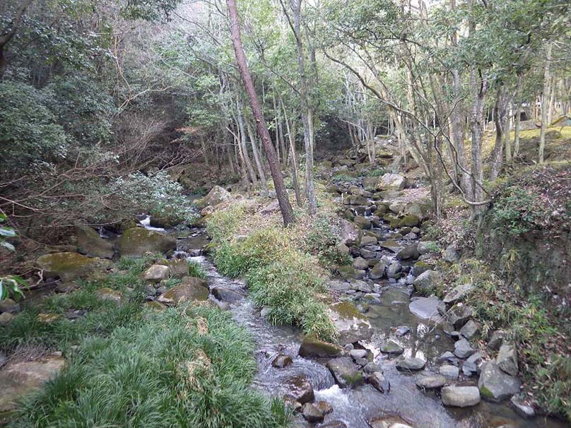 高松城水攻め鳴谷川遺跡