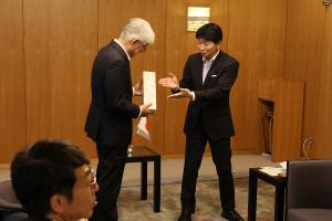 尹徳敏 駐日韓国大使 表敬訪問