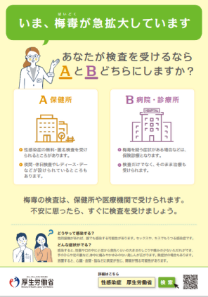 厚生労働省作成チラシ