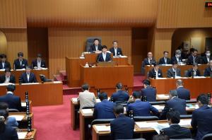 県議会9月定例会開会