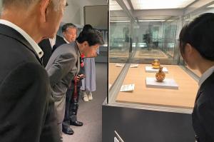 県立美術館特別展「世界遺産大シルクロード展」開会式