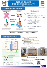 高齢者施設等における陽性者発生時初期対応マニュアル