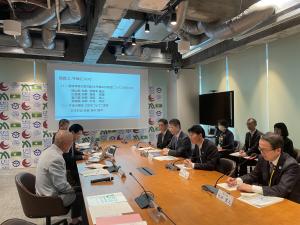 日本財団の笹川会長と４県（岡山・広島・香川・愛媛）の知事によるトップ会合