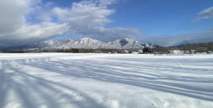 蒜山三座の積雪