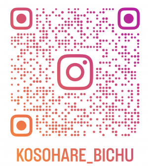 「備中子育て晴れの国」InstagramQR