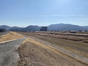 現在の河川敷