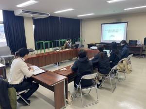 室内での説明