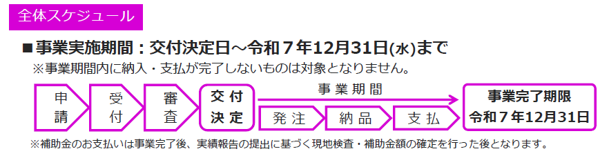 全体のスケジュール（女性活躍）