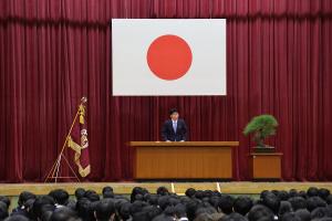 県立高梁高等学校入学式