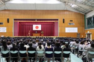 県立高梁高等学校入学式