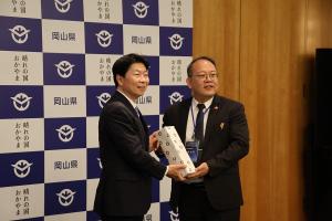 台湾・南投県ダークスカイ日本訪問団 表敬訪問