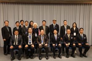 台湾・南投県ダークスカイ日本訪問団 表敬訪問