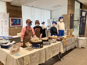セントラルロビーカフェの様子