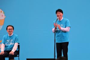 香川×岡山つながる食の大博覧会オープニングセレモニー