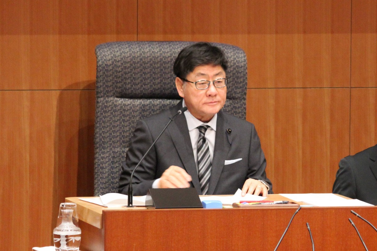 令和７年６月定例会 開会日（議長）