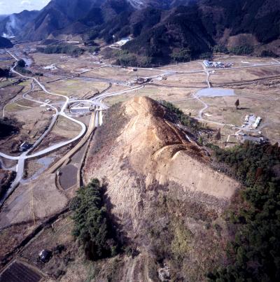 河内城跡＿発掘調査時の写真