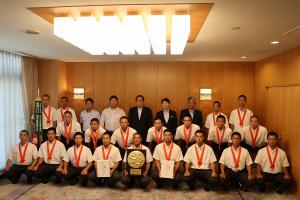 全国高校野球選手権大会出場校表敬訪問