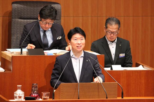 令和７年９月定例会 開会日（知事）