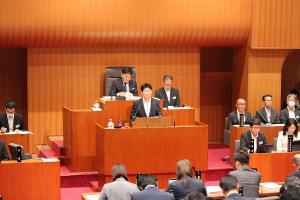 県議会9月定例会開会