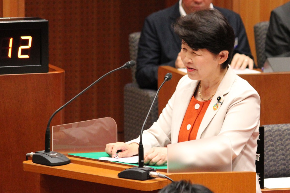 井出妙子議員