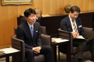 カンボジア王国国務長官表敬訪問