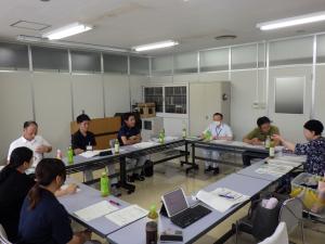 関係機関が集まり情報共有