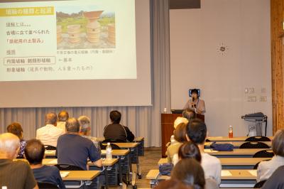 西村主事の講演の様子