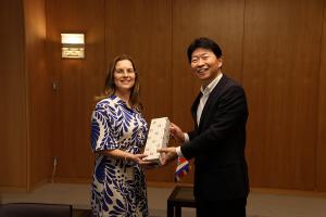 スッシ・ヒメネス・ヌニェス 駐日コスタリカ大使 表敬訪問