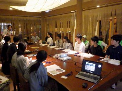 ガイダンスの様子