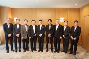 明新科技大学・岡山理科大学・台湾半導体企業関係者表敬訪問