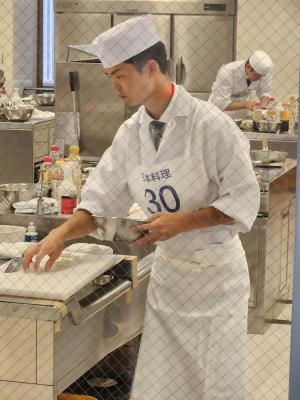 日本料理　大島選手