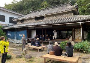 壁画完成セレモニー