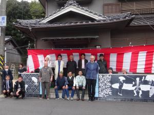 壁画完成セレモニー