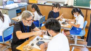 硯制作ワークショップ