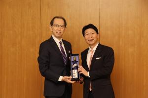 内堀福島県知事 表敬訪問