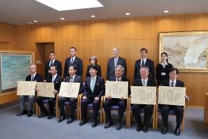 私学教育功労者表彰式