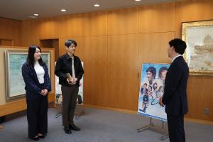 JFCアウォード特別優秀賞受賞 県フィルムコミッション協議会 表敬訪問