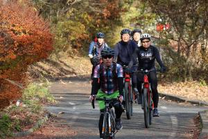 蒜山高原自転車道ルート視察