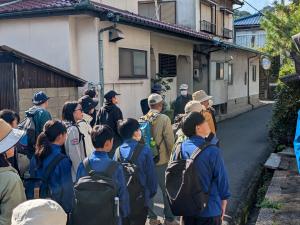 島内散策の写真