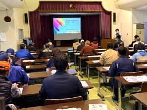 【鳥獣害対策技術の説明】の写真