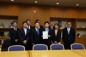 県議会交通政策推進議員連盟からの要望