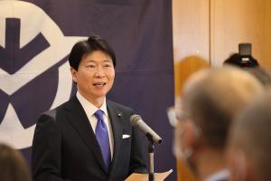 職員への新年挨拶