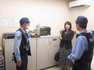 玉野警察署協議会への出席