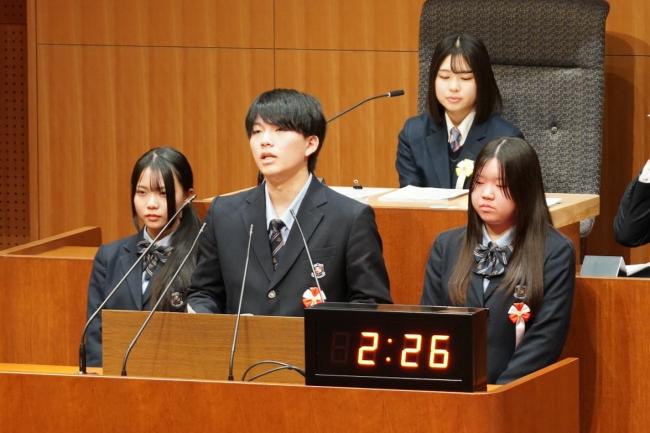 和気閑谷高校写真