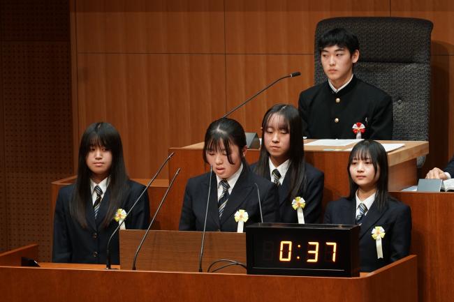 岡山芳泉高校写真