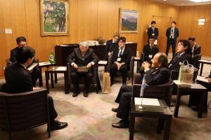 南米県人会 表敬訪問