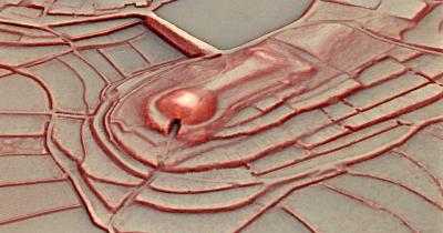 こうもり塚古墳鳥観図