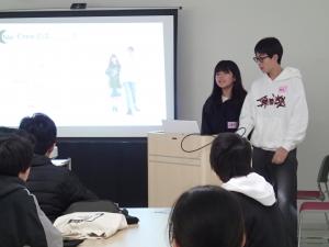 発表の様子