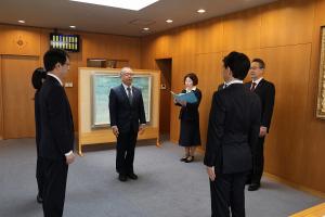 辞令交付〔公営企業管理者〕